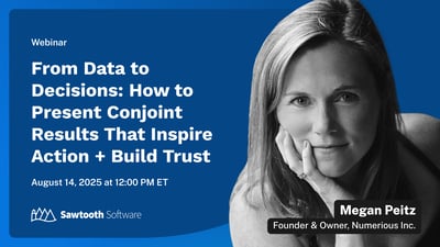 Sawtooth Webinar 1 Sawtooth Webinar 1